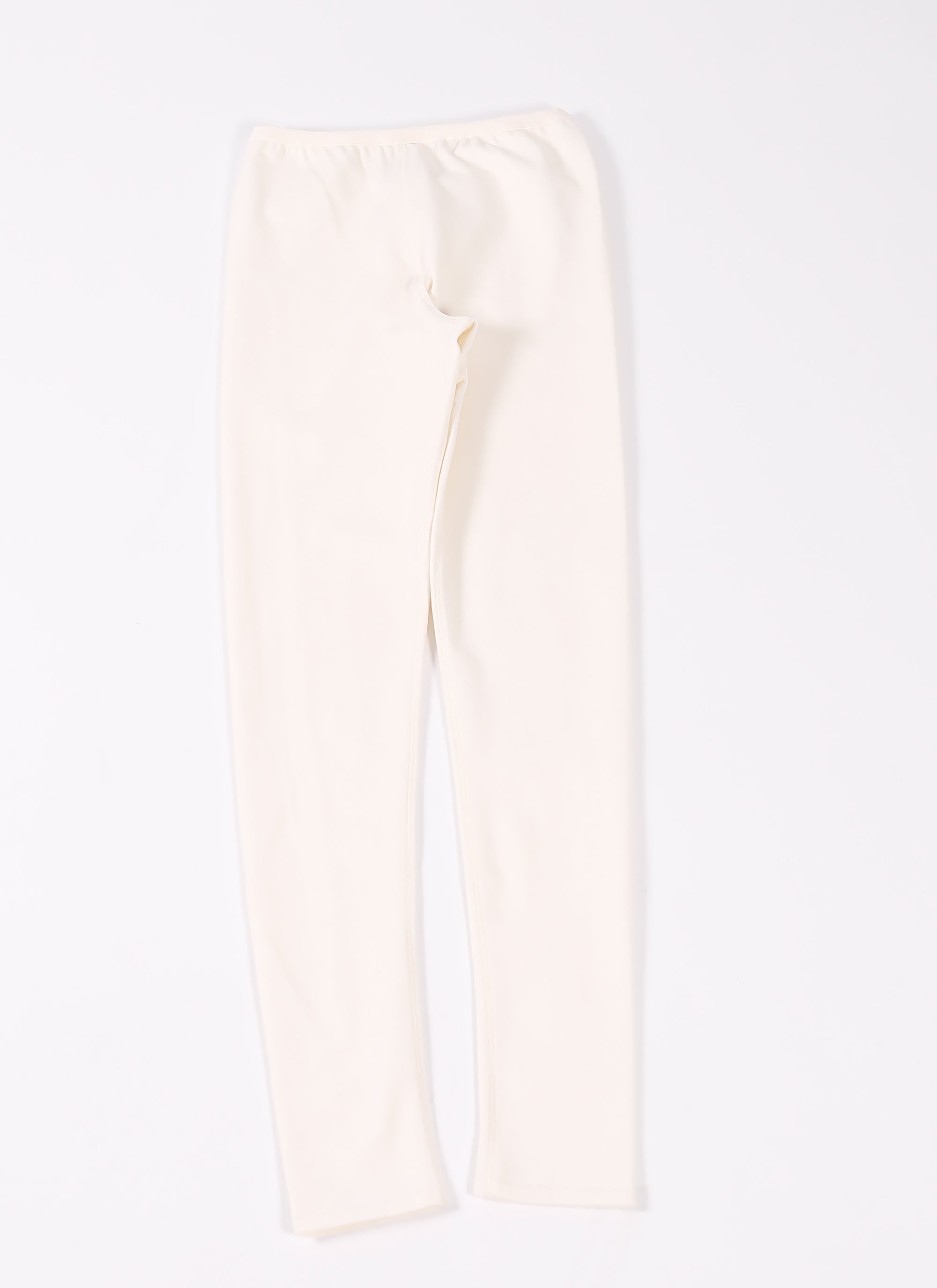 Legging Stretch en laine - Blanc Nacré