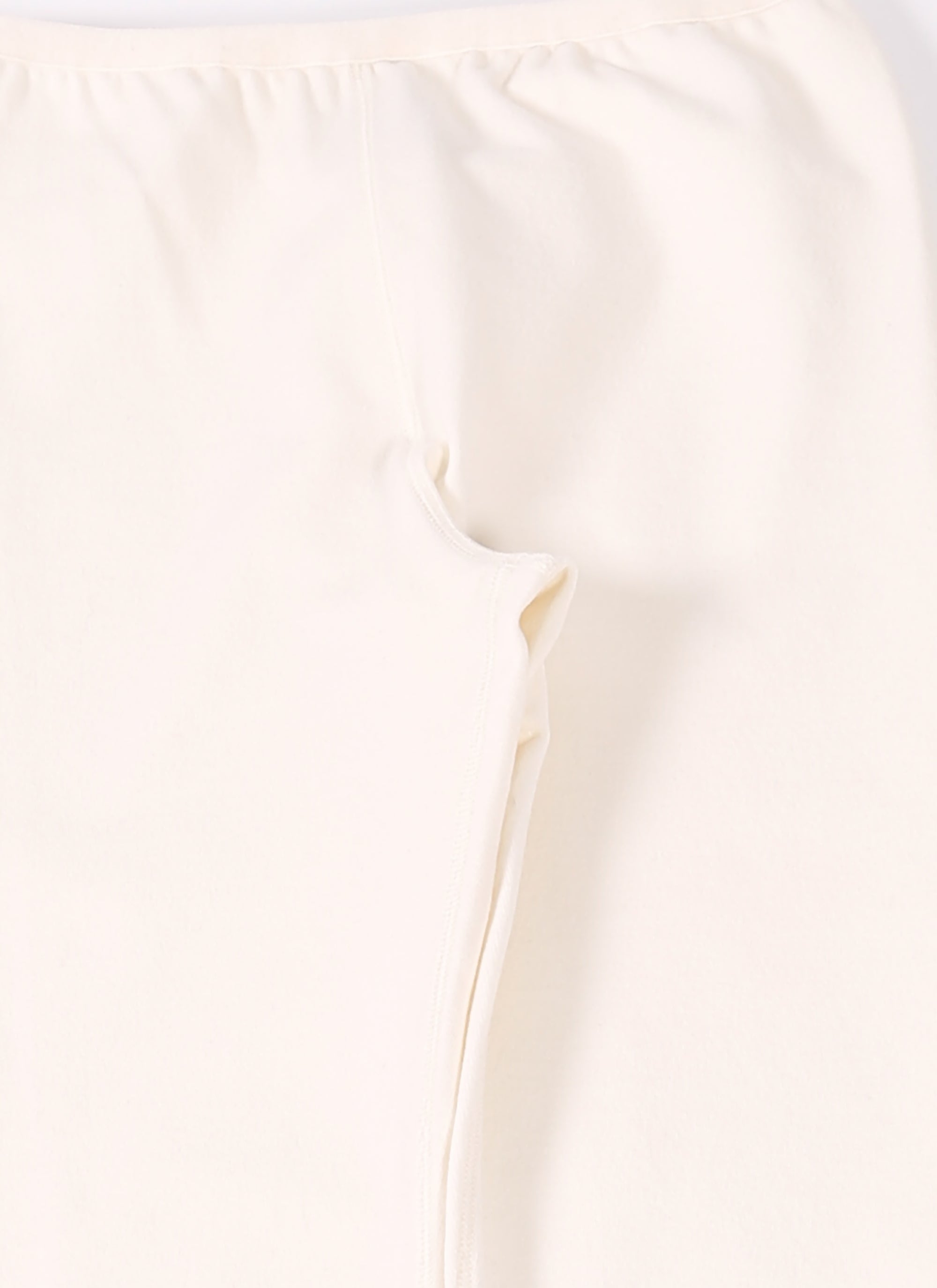 Legging Stretch en laine - Blanc Nacré