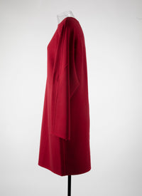 Robe à manches longues en laine - Garance