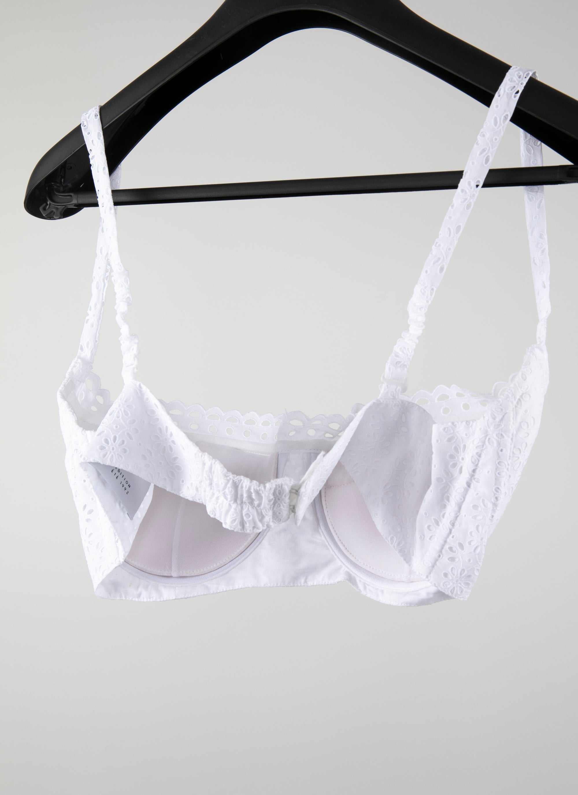 Soutien-gorge brodé - Blanc