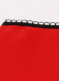 Short Mon Cœur - Rouge & Noir