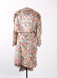 Robe à manches longues César - Multicolore