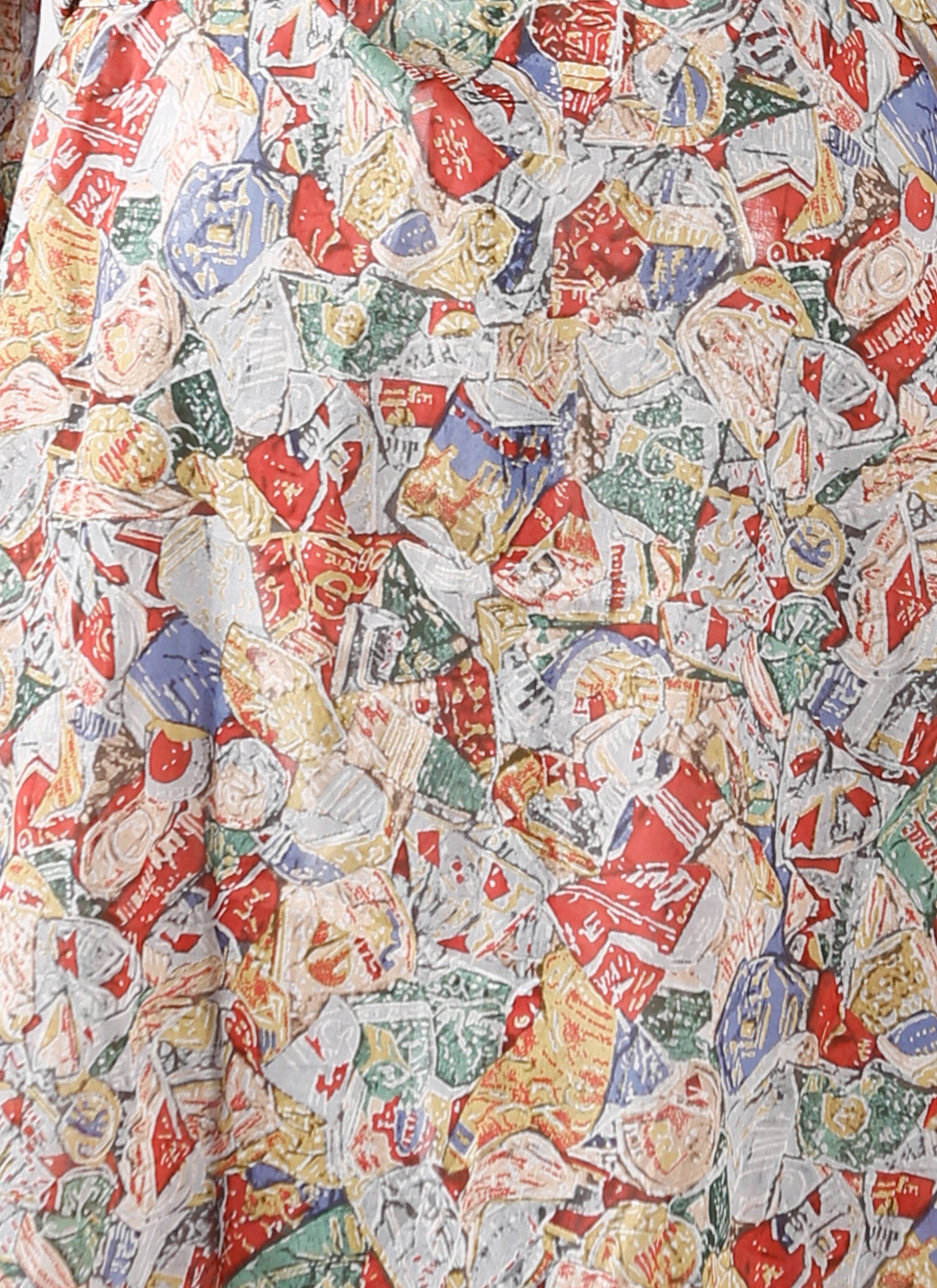 Robe à manches longues César - Multicolore
