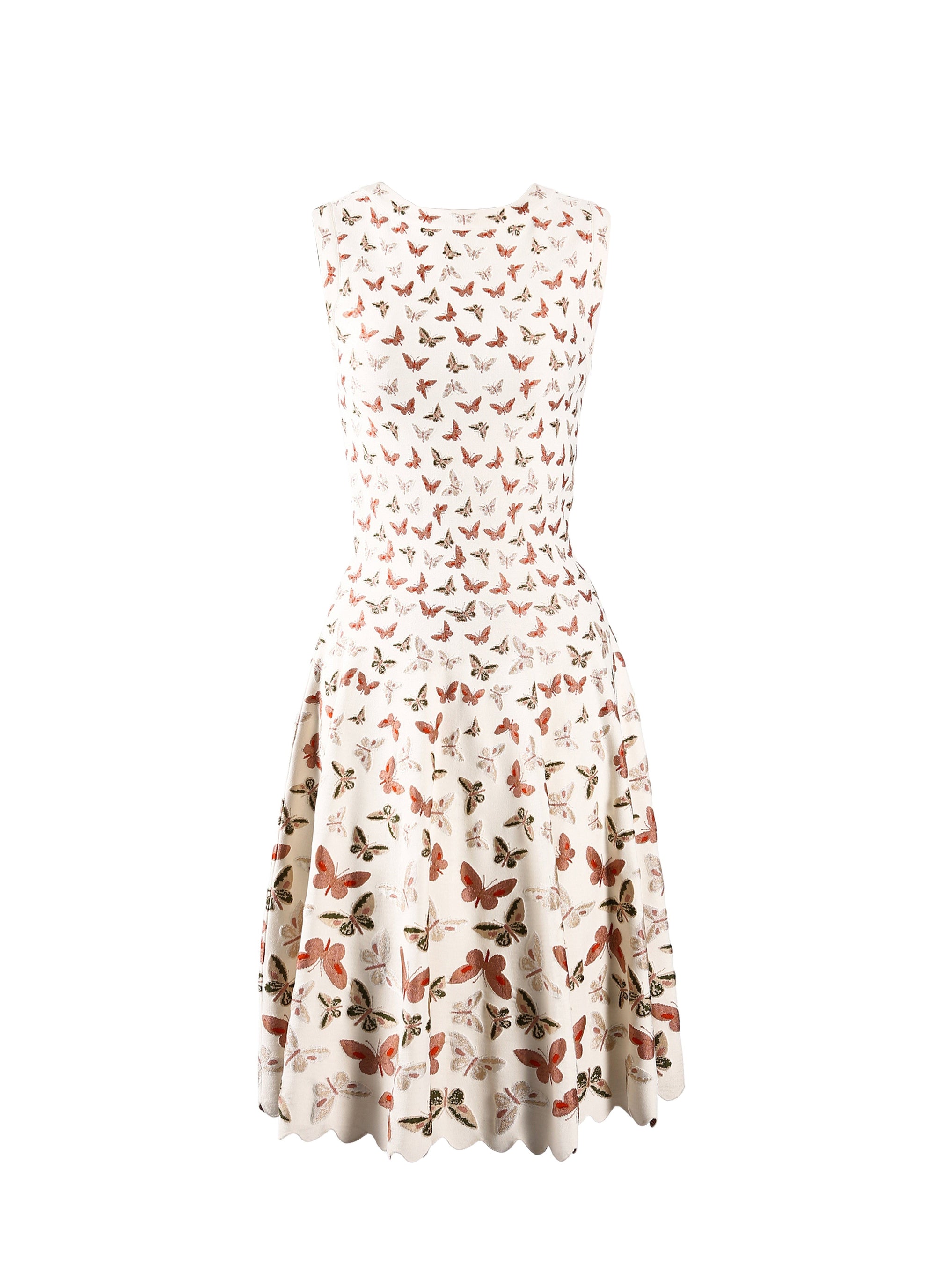 Robe sans manches Butterfly - Chair & Multicolore
