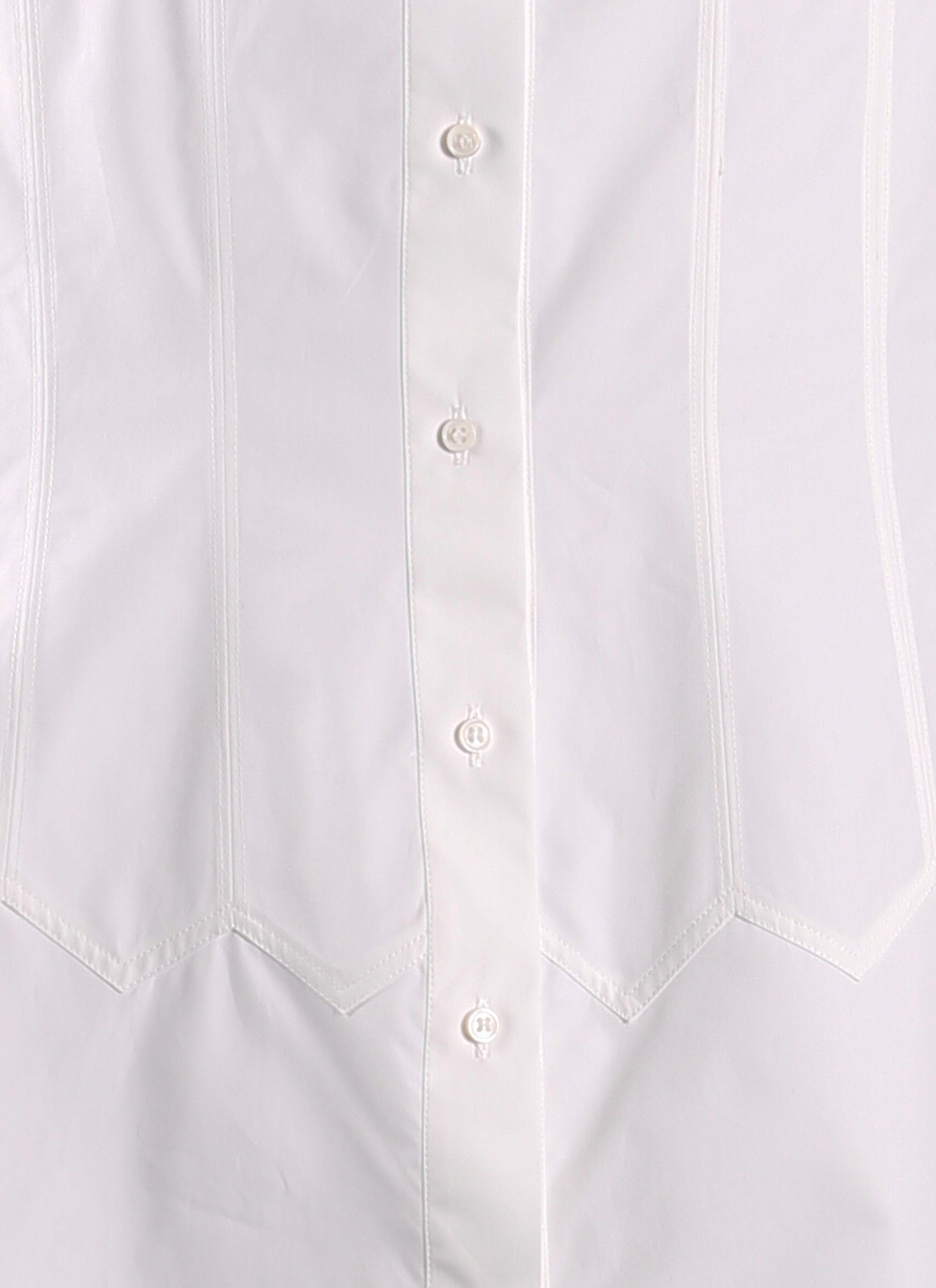 Chemise en popeline japonaise - Blanc