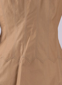 Chemise en popeline japonaise - Nude