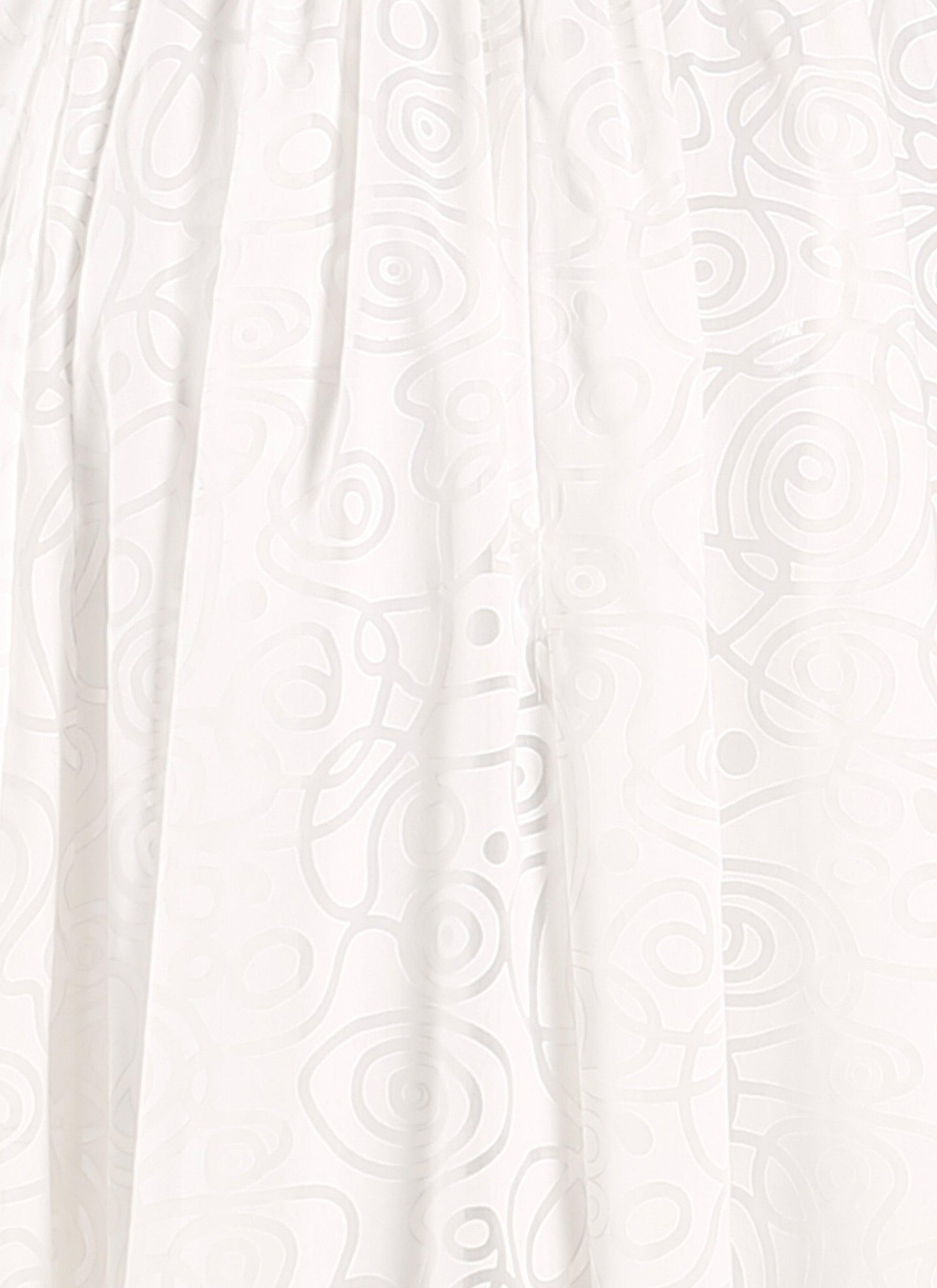 Spiral skirt - White