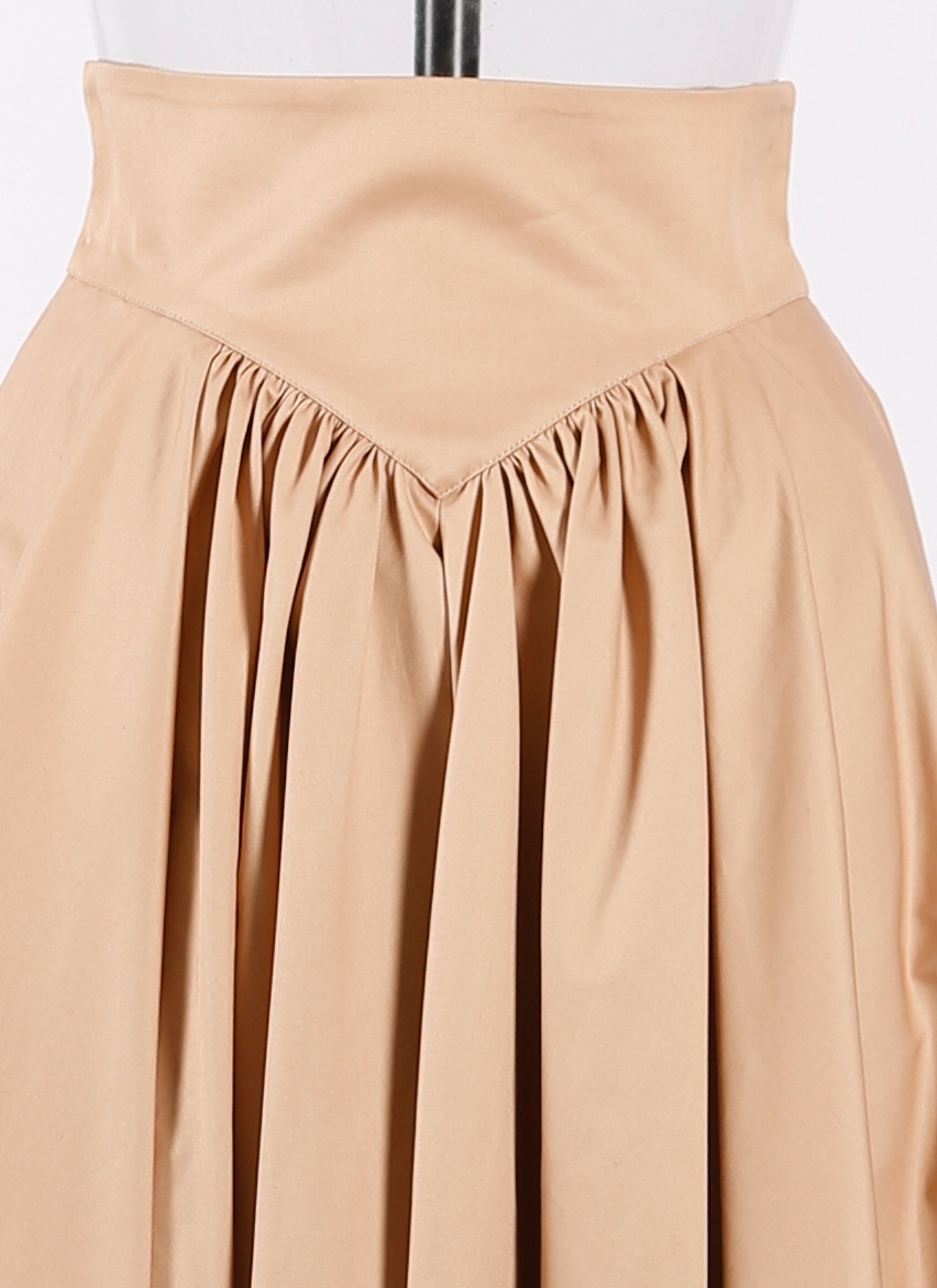 Gabardine skirt - Flesh Pink