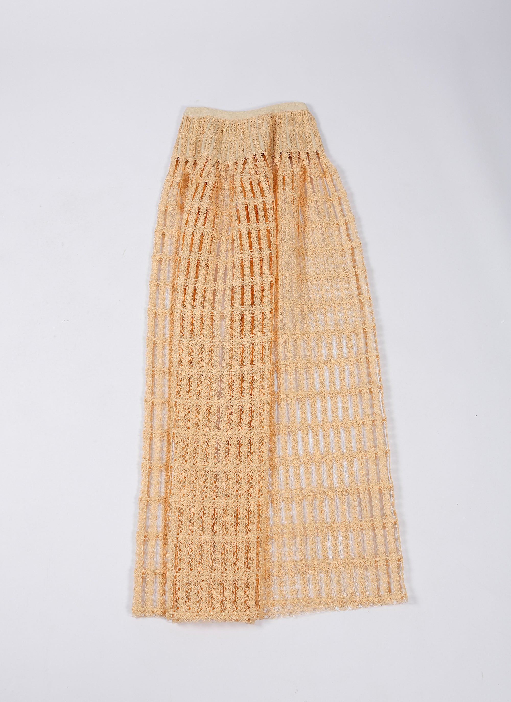 Jupe à fleurs - Beige Clair