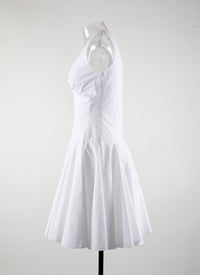 Robe sans manches Labyrinth - Blanc