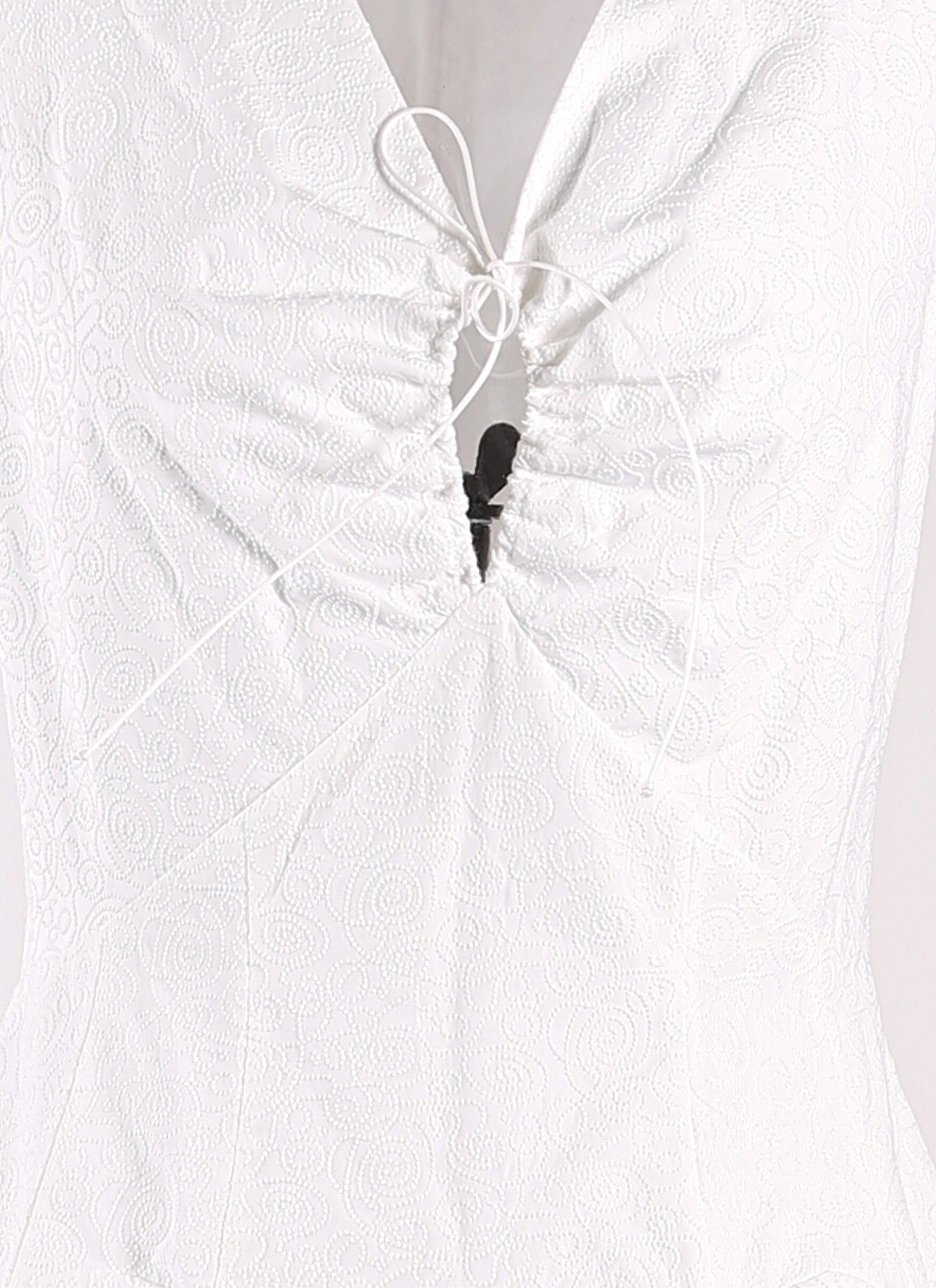 Robe sans manches Labyrinth - Blanc