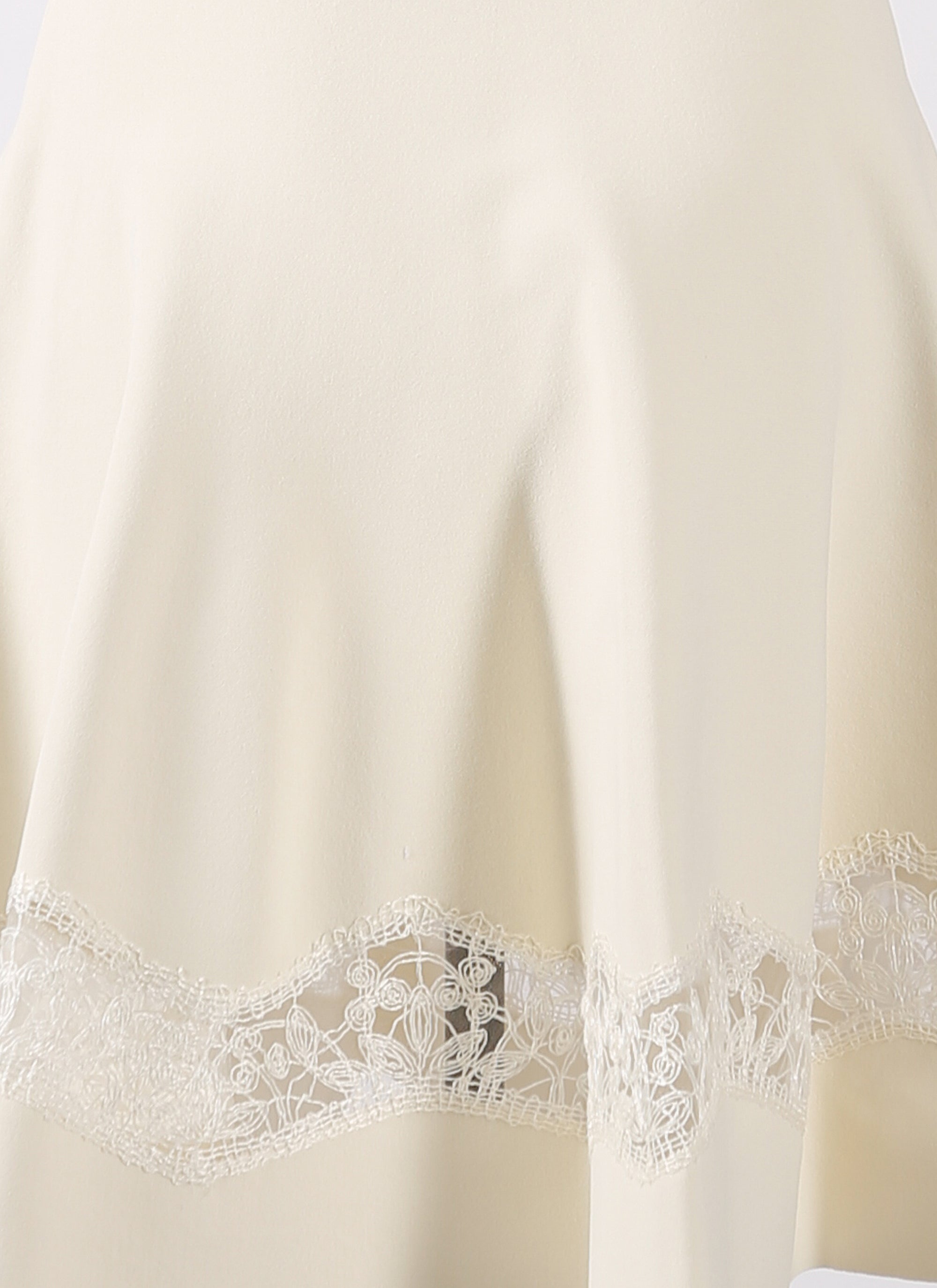 Robe sans manches en dentelle - Blanc