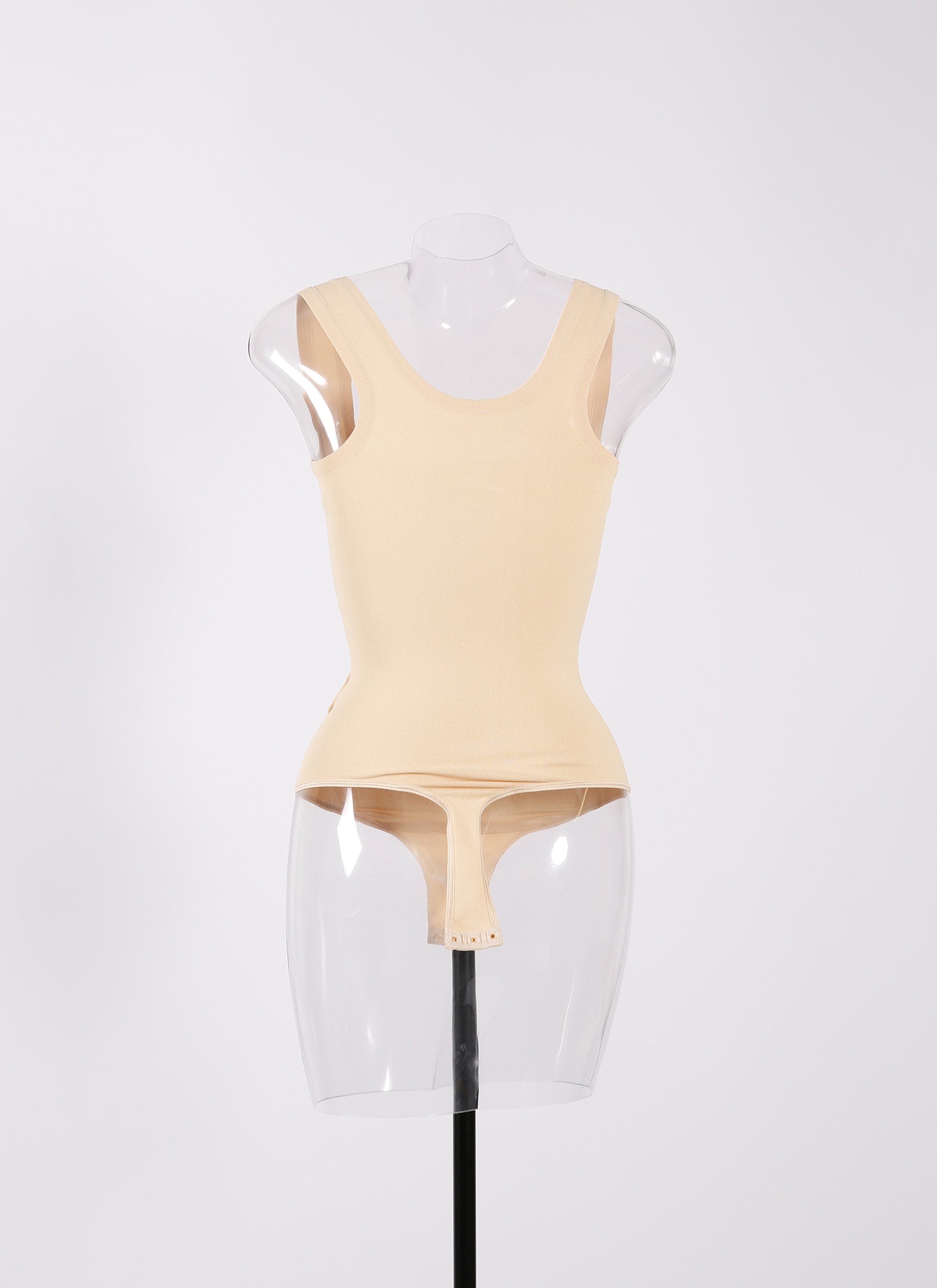 Body sans manches - Beige Clair