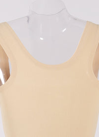 Body sans manches - Beige Clair