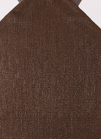 Top sans manches en rafia - Chocolat