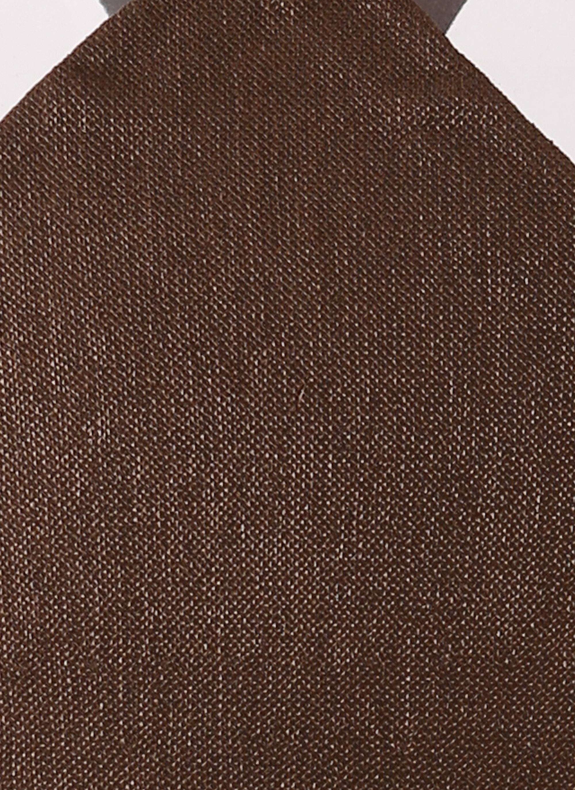 Top sans manches en rafia - Chocolat