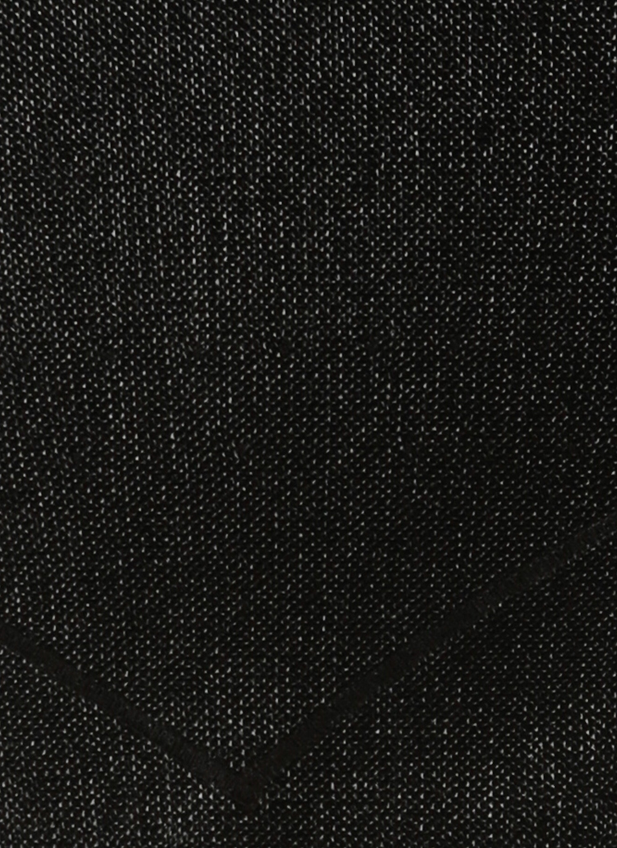 Top sans manches en rafia - Noir