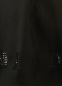 Wool Finistrelle skirt - Black
