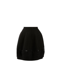 Wool Finistrelle skirt - Black