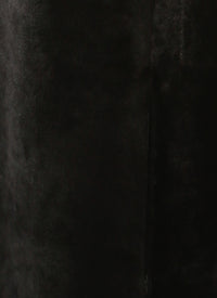 Iconic velvet skirt - Black