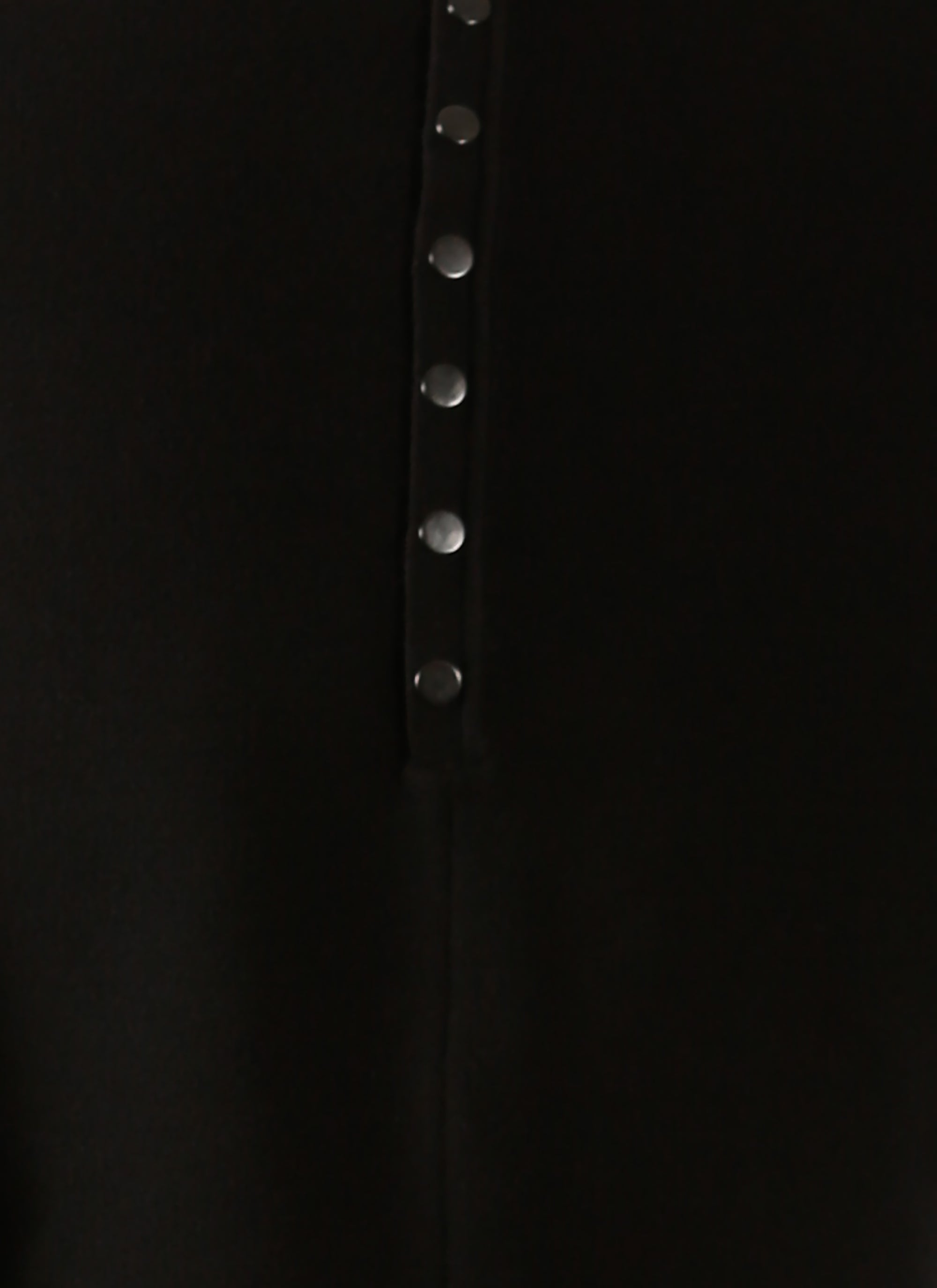 Ingenue wool long sleeve dress - Black
