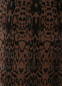 Robe sans manches Pantera - Noir & Brun