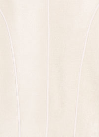 Pull à manches longues en velours iconique - Nude