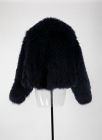 Veste Plume en cachemire - Bleu Royal