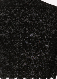 Bolero à manches longues Patio - Noir & Argent