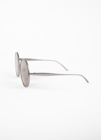 Round sunglasses - Silver & Black