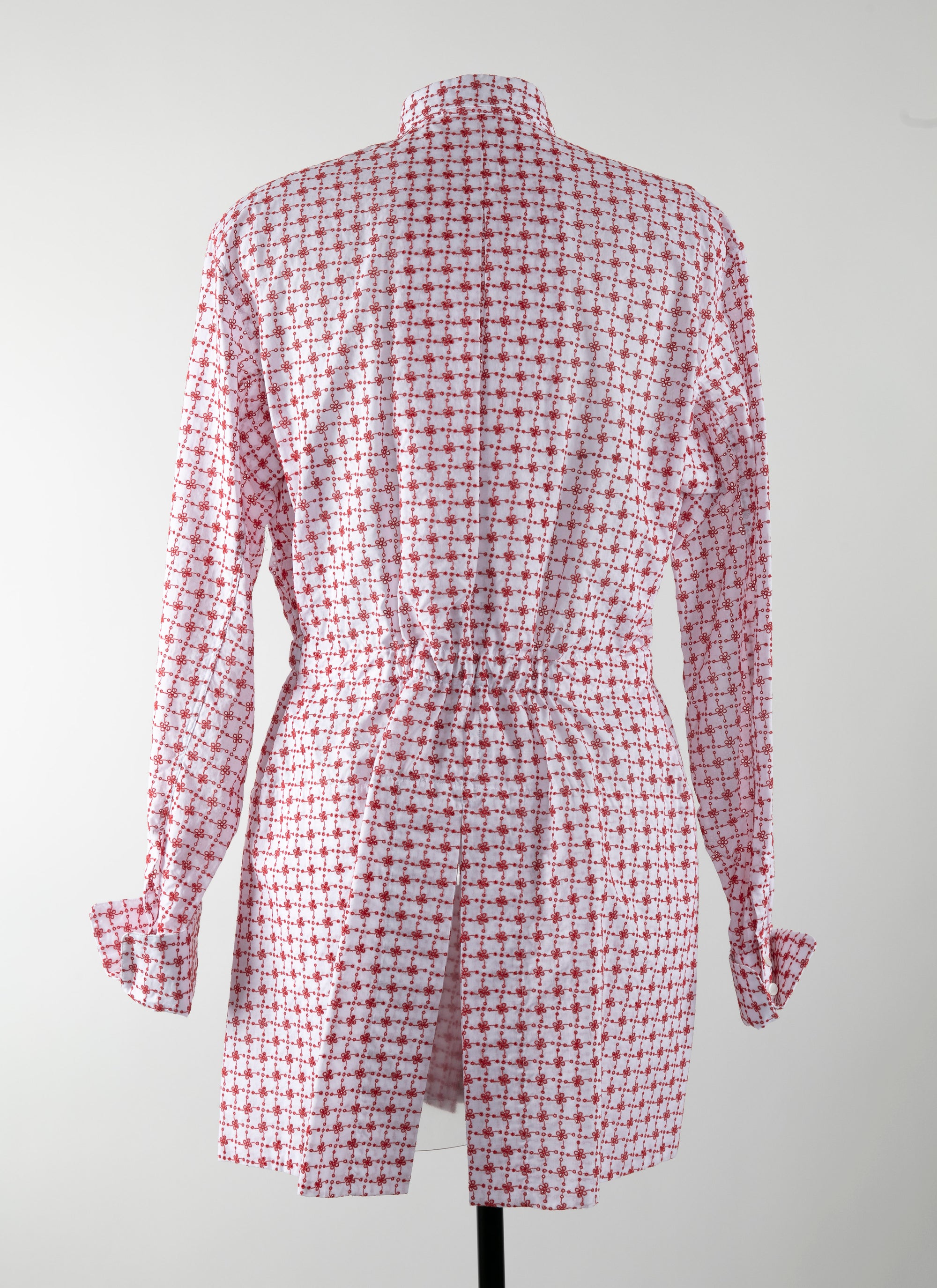 Chemise Chevrefeuille - Blanc & Rouge