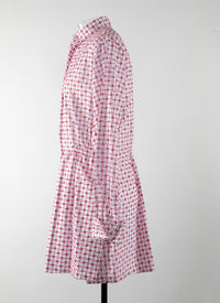 Chemise Chevrefeuille - Blanc & Rouge