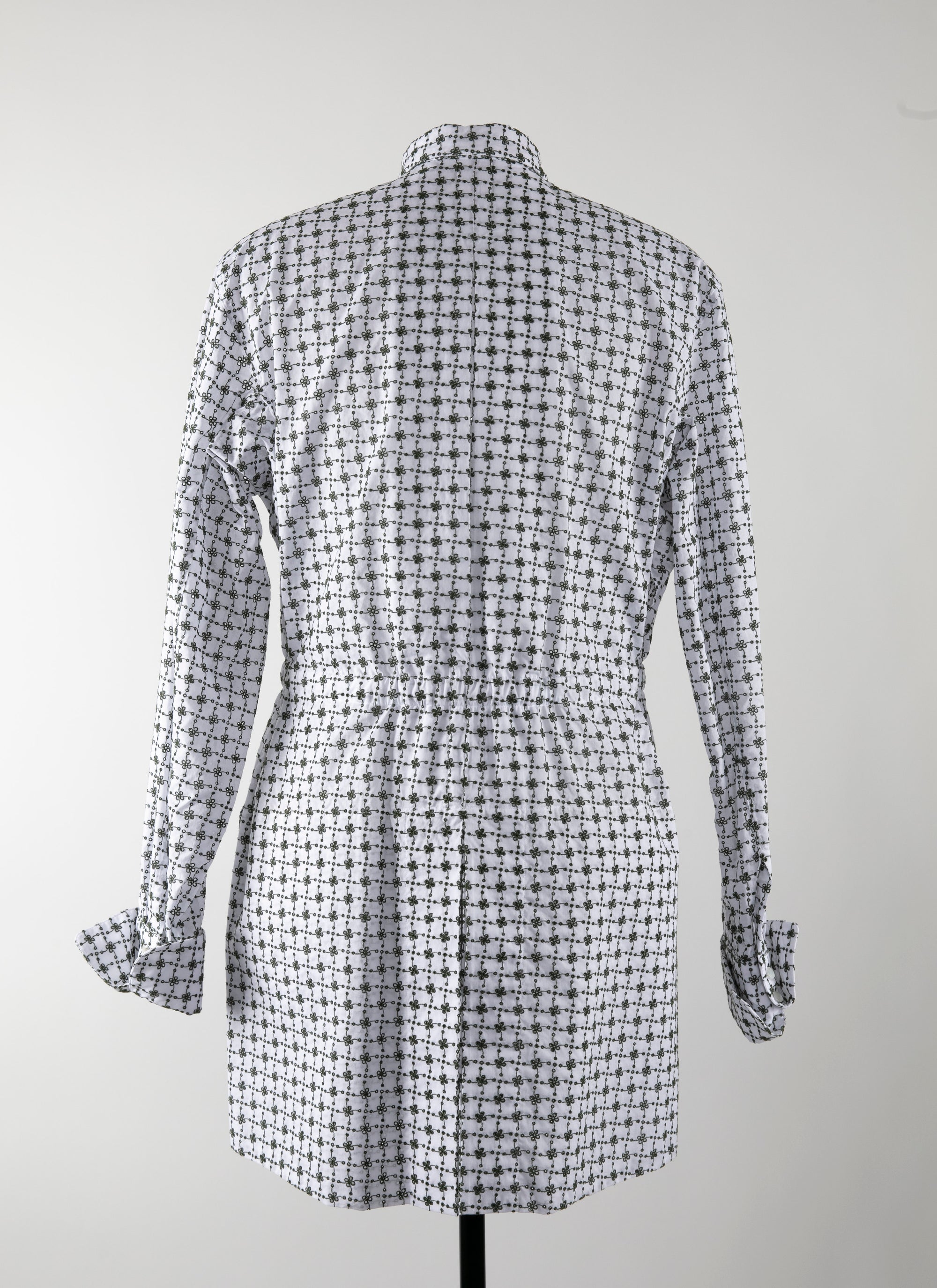 Chevrefeuille shirt - White & Green