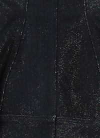 Denim ball skirt - Blue & Silver