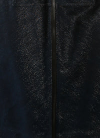 Jupe en denim - Bleu & Argent
