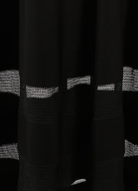 Knitted Mansart skirt - Black