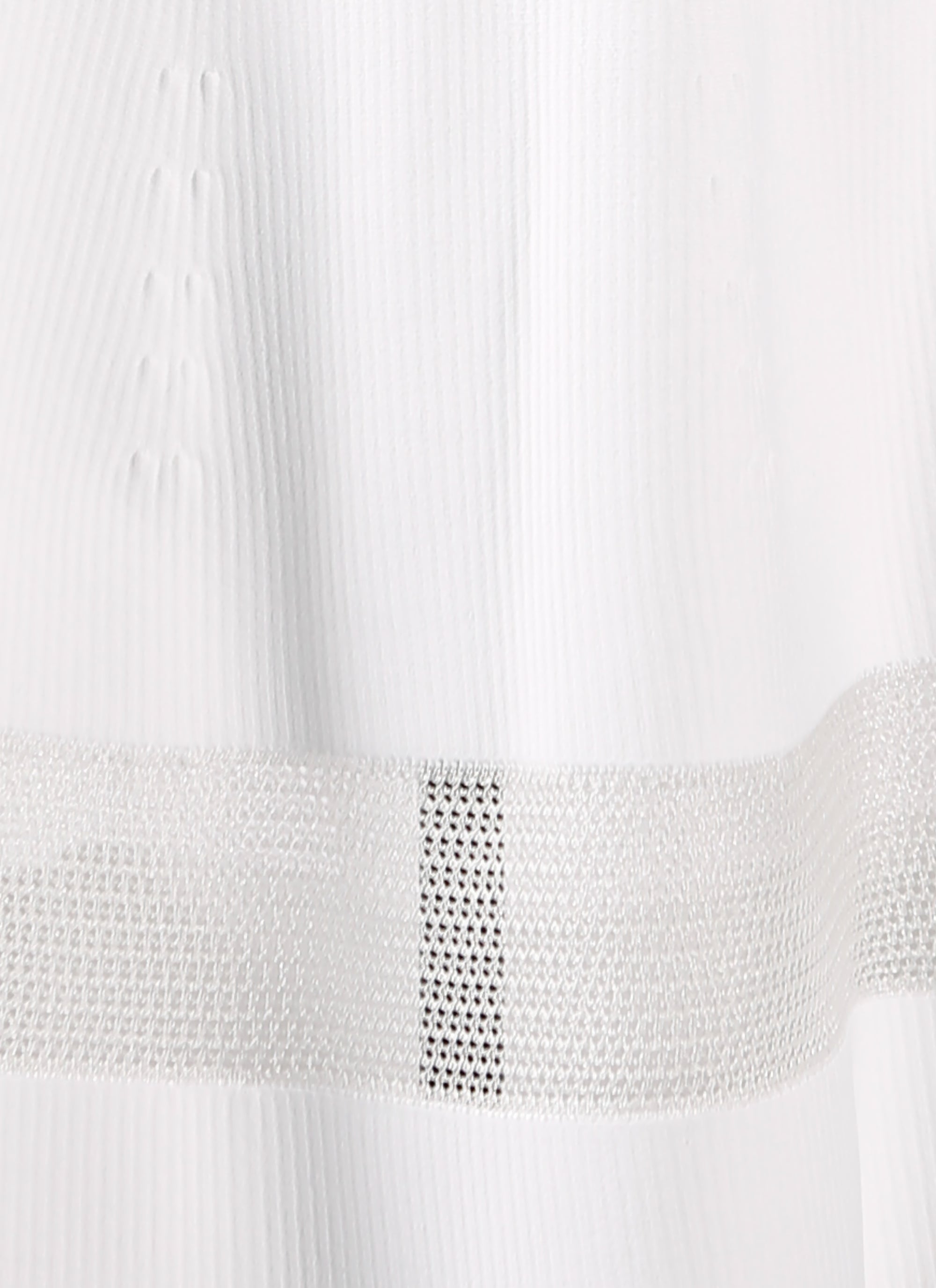Knitted Mansart skirt - White