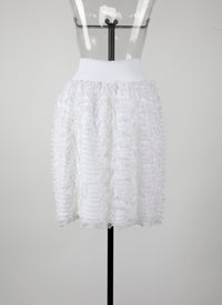 Houpette skirt - White