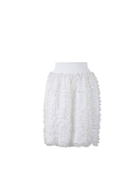 Houpette skirt - White