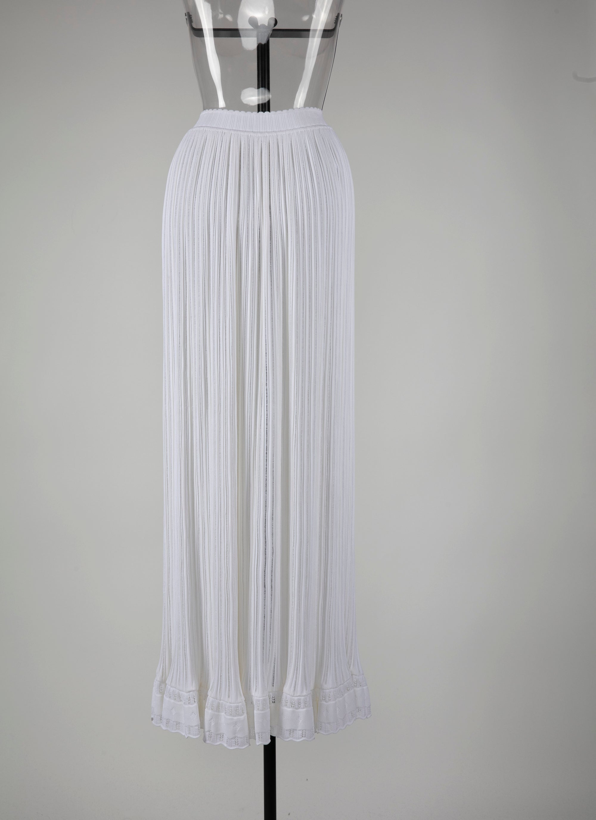 Falbalas maxi skirt - White