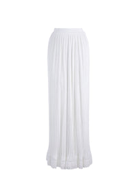 Falbalas maxi skirt - White