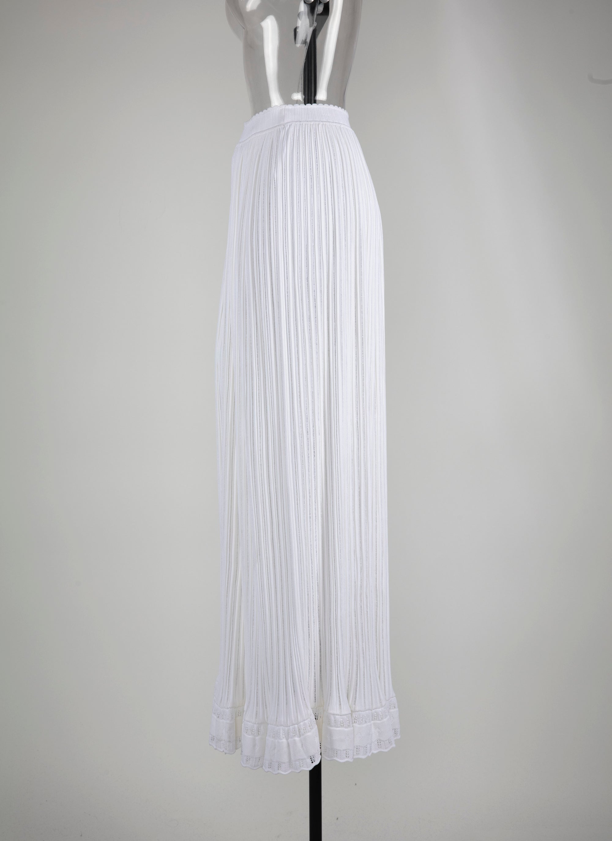Falbalas maxi skirt - White