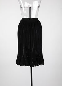 Falbalas skirt - Black