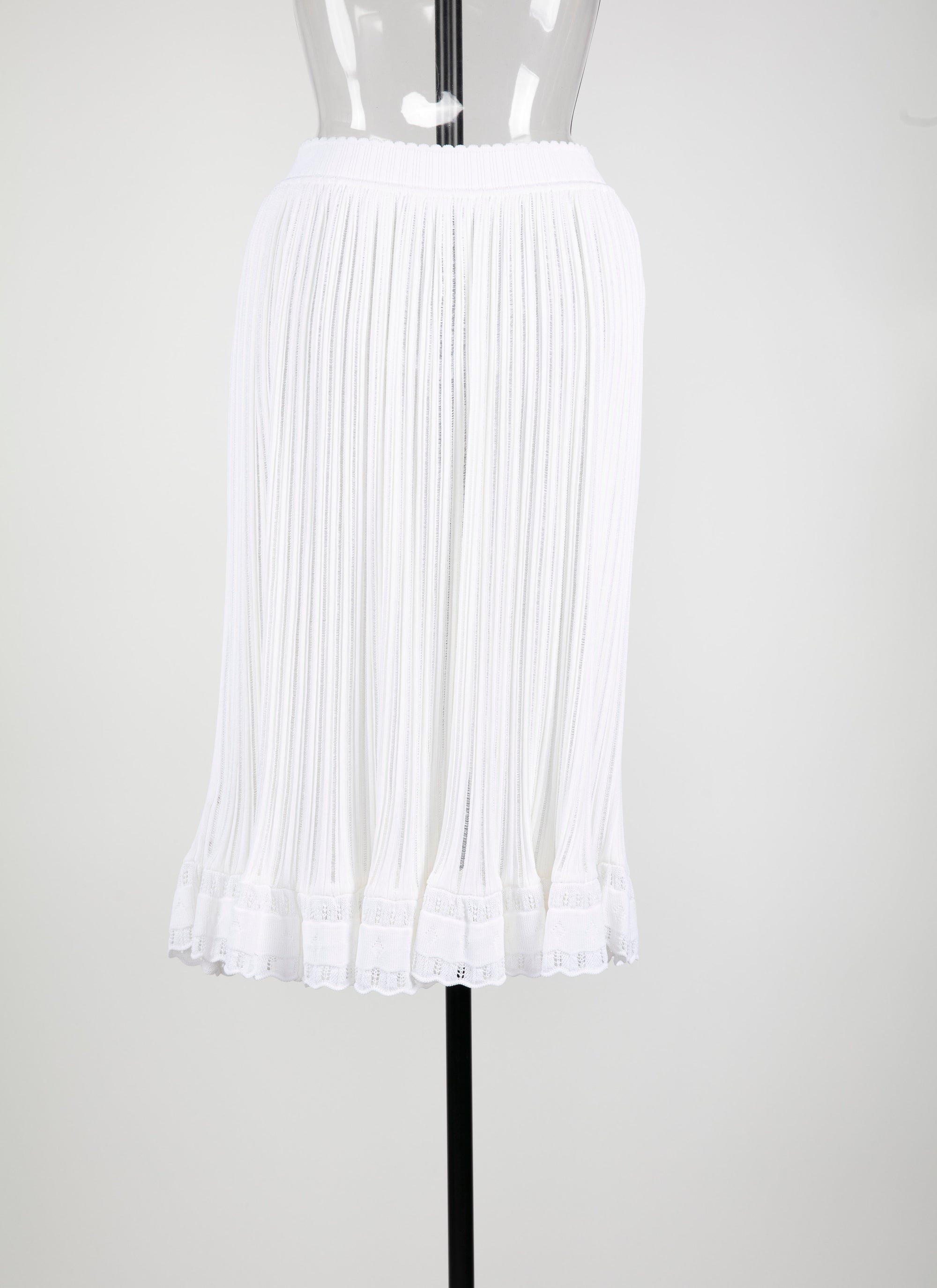 Jupe Falbalas - Blanc