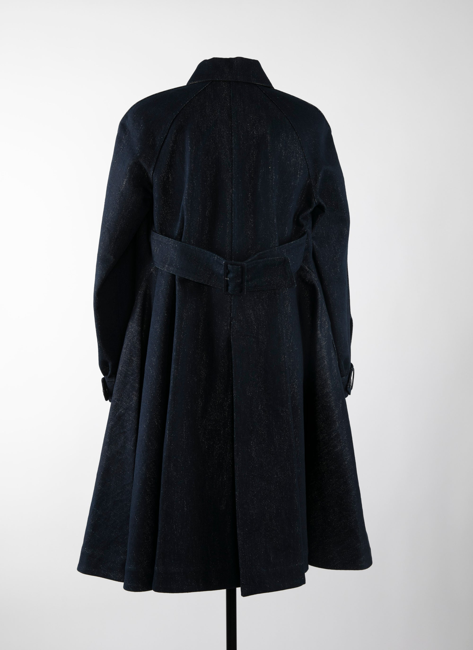 Manteau en denim - Bleu & Argenté