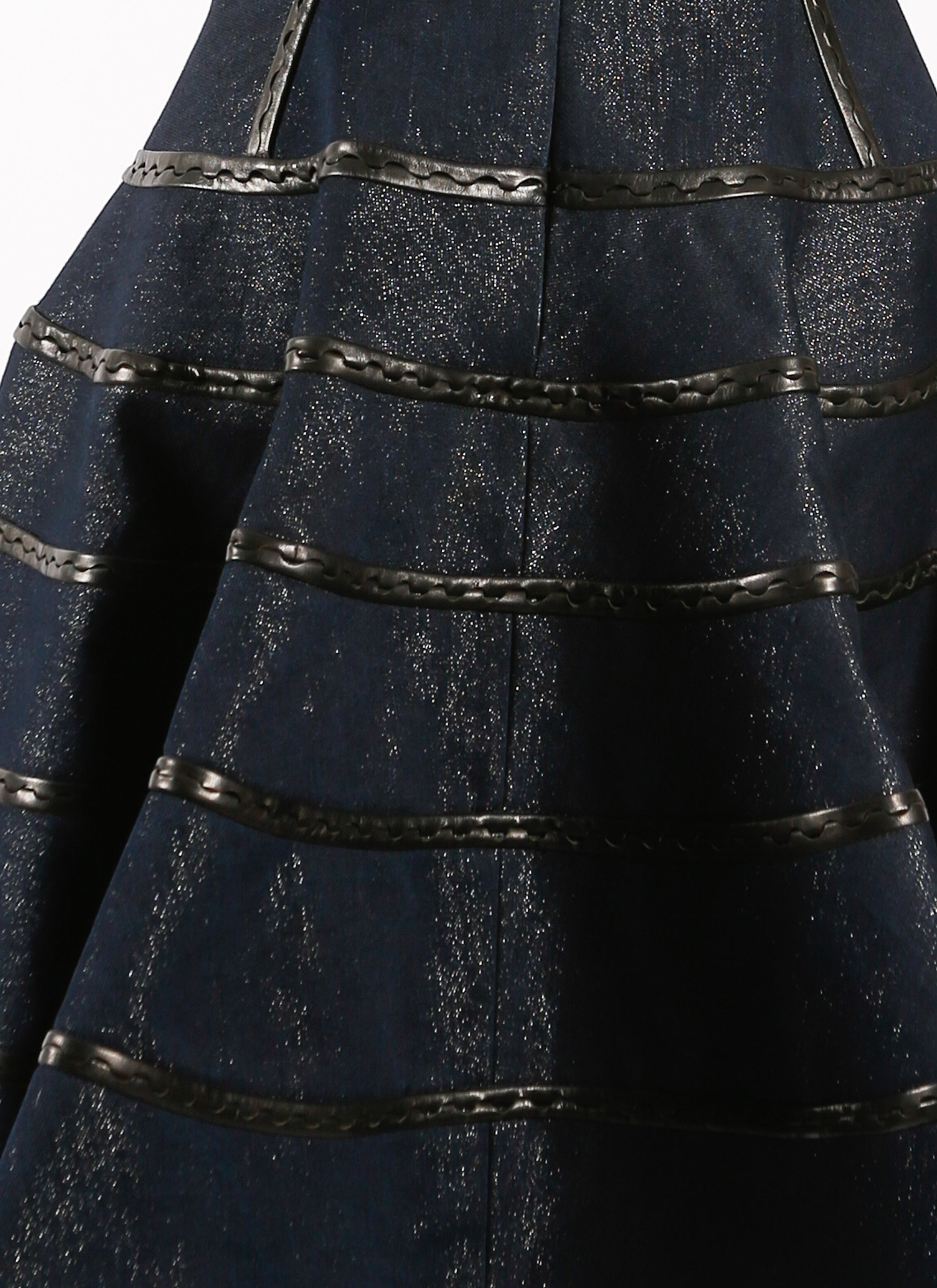 Robe sans manches en denim - Argent