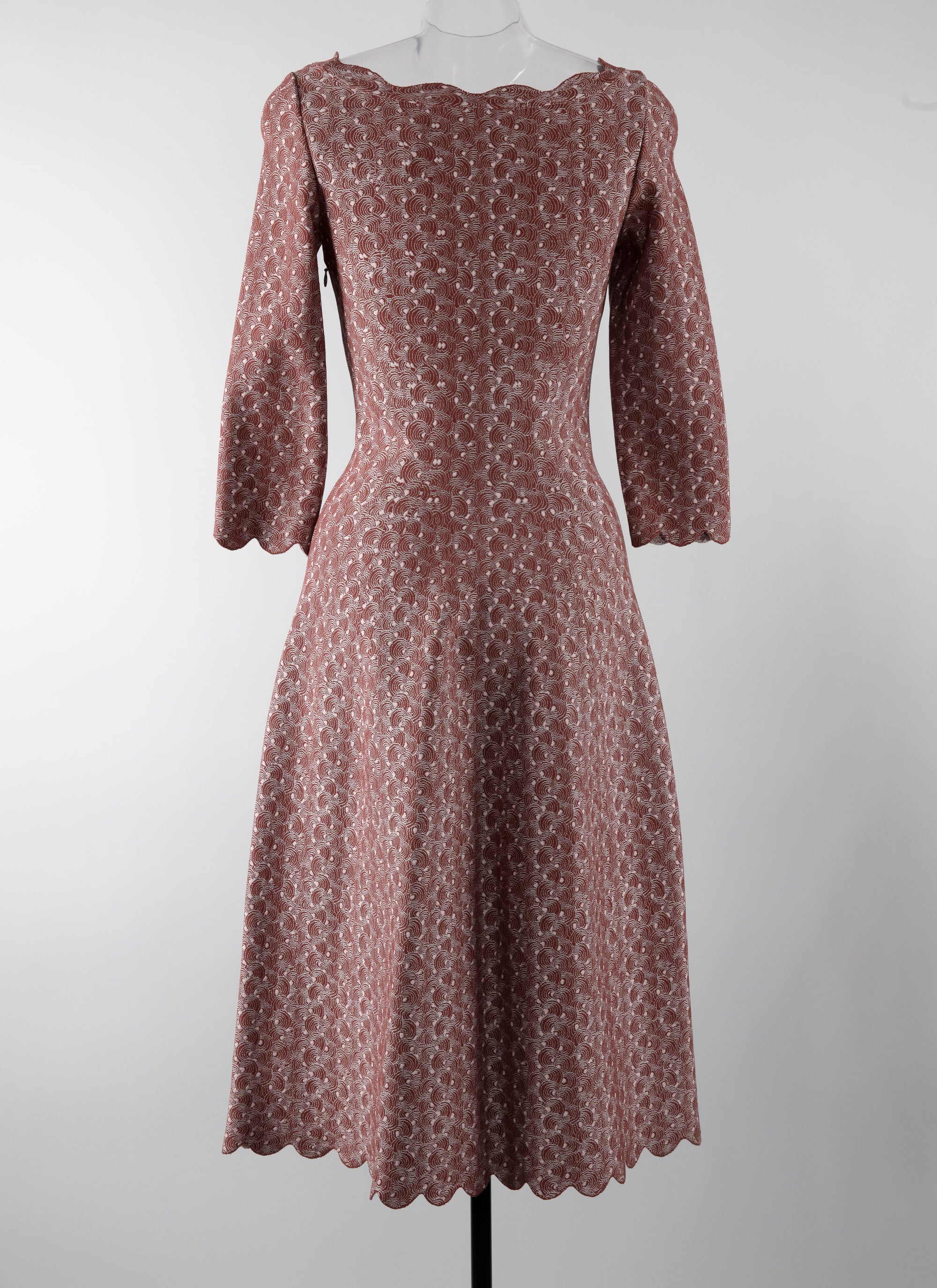 Cameo 3/4 sleeve dress - Hazel