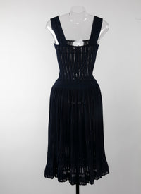Robe sans manches Falbalas - Nuit