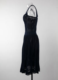 Robe sans manches Falbalas - Nuit