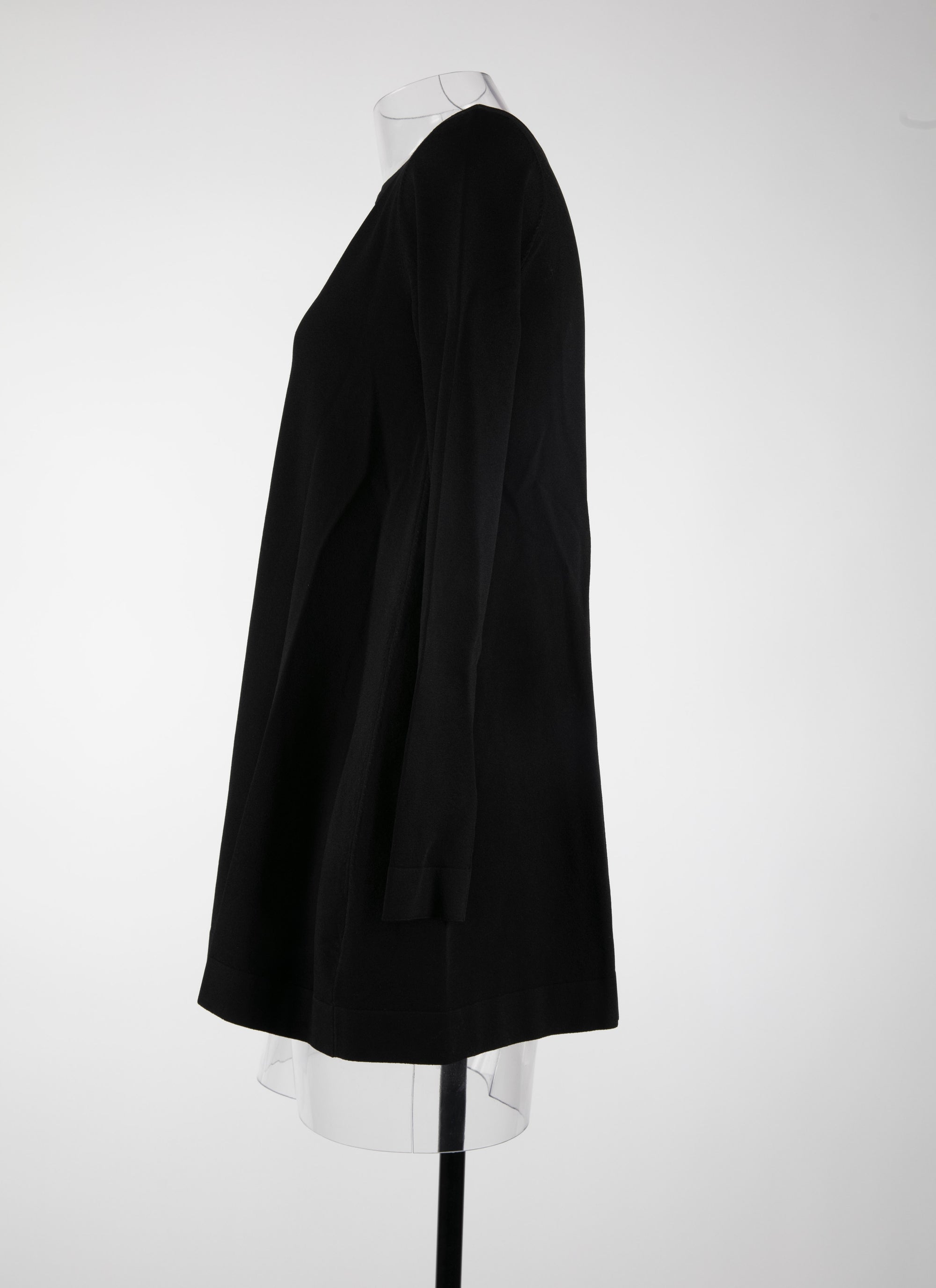 Pull à manches longues en maille - Noir